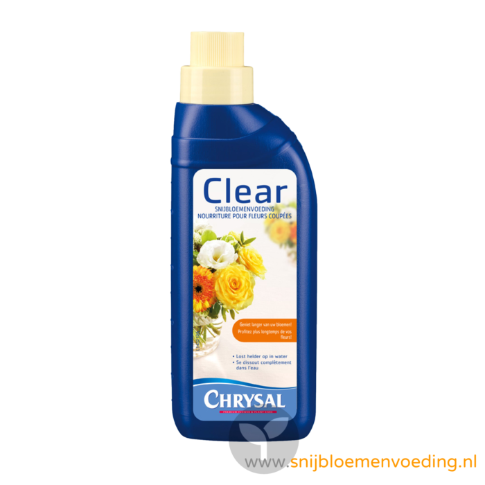 Snijbloemenvoeding.nl - Chrysal Clear snijbloemenvoeding 0,25l