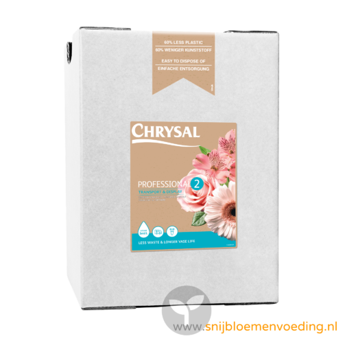 Snijbloemenvoeding.nl - Chrysal Professional 2 bag in box 20L