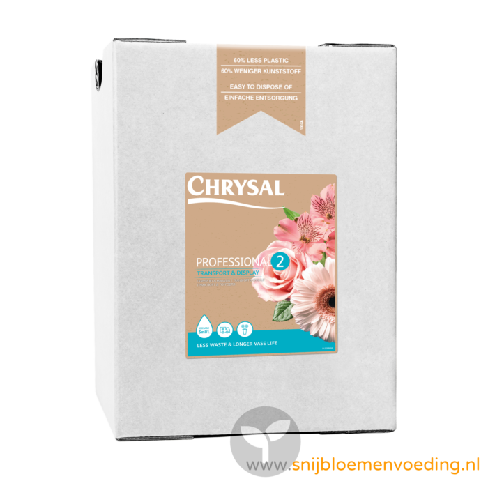 Snijbloemenvoeding.nl - Chrysal Professional 2 bag in box 20L